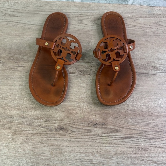 Tory Burch Miller Leather Sandals - Picture 7 of 8